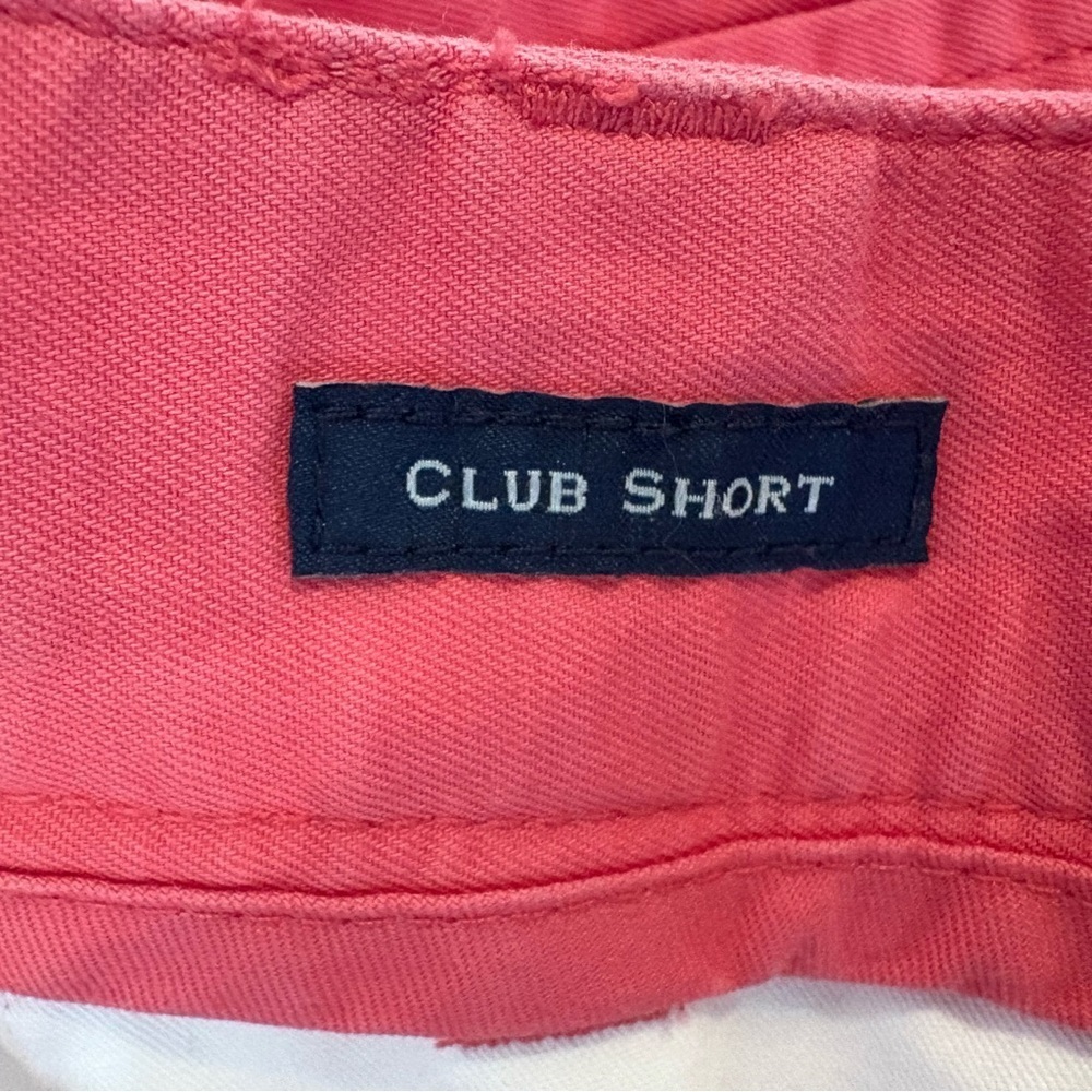 Vineyard Vines Men's Coral Flat Front Club Shorts Size 28 - Picture 5 of 6